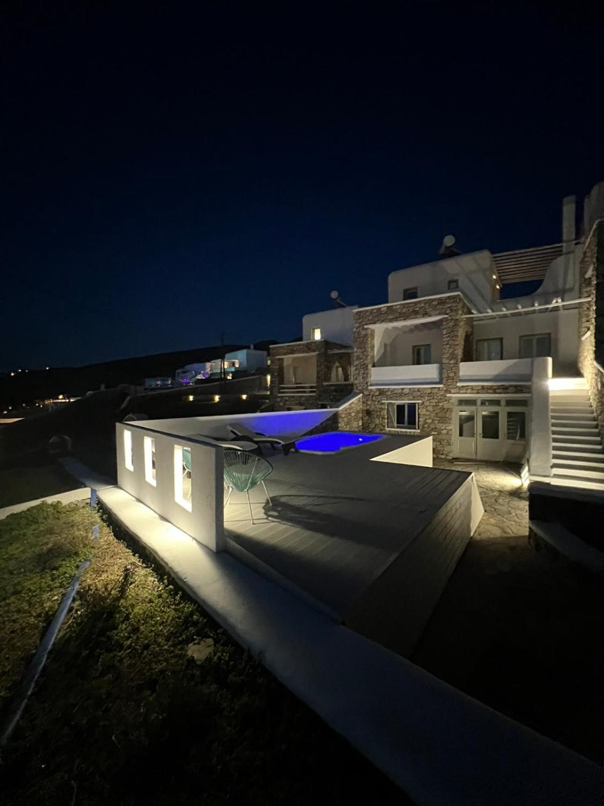 Sunset Villas In Mykonos By White Hills Mykonos Town Ngoại thất bức ảnh