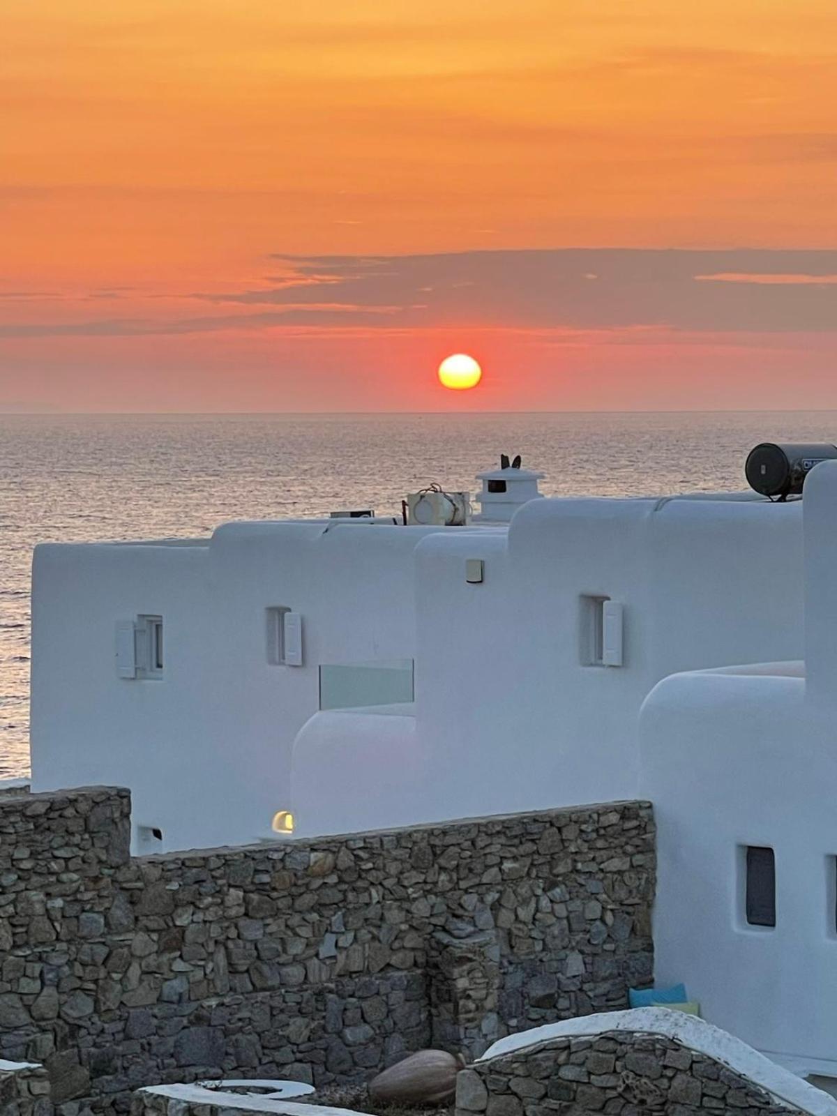 Sunset Villas In Mykonos By White Hills Mykonos Town Ngoại thất bức ảnh